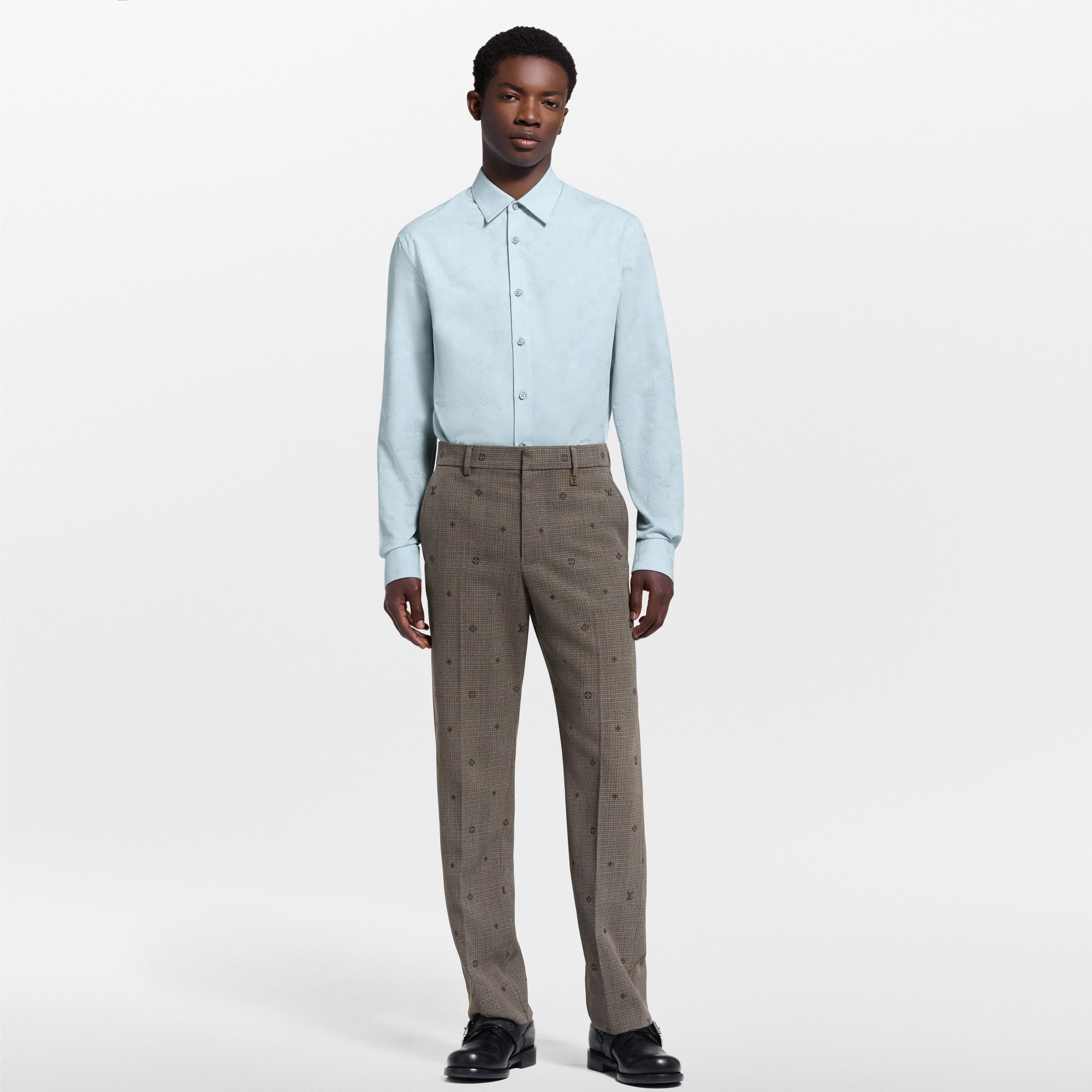 Monogram Long-Sleeved Shirt - Men - Ready-to-Wear | LOUIS VUITTON ®